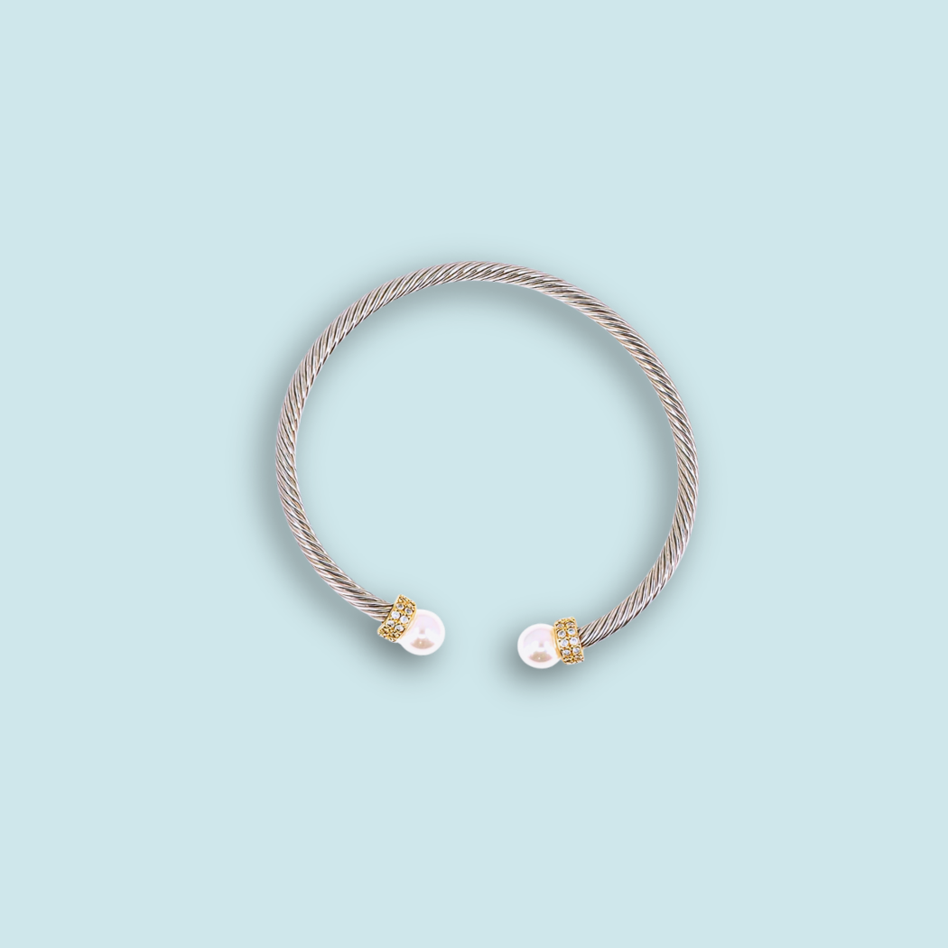 Silver Cable Bracelet