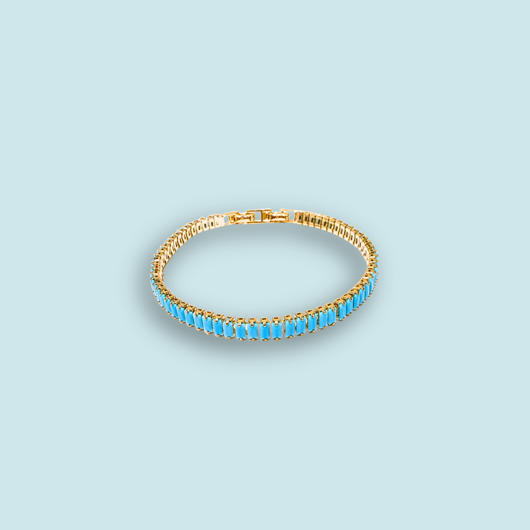Turqueza Tenis Bracelet