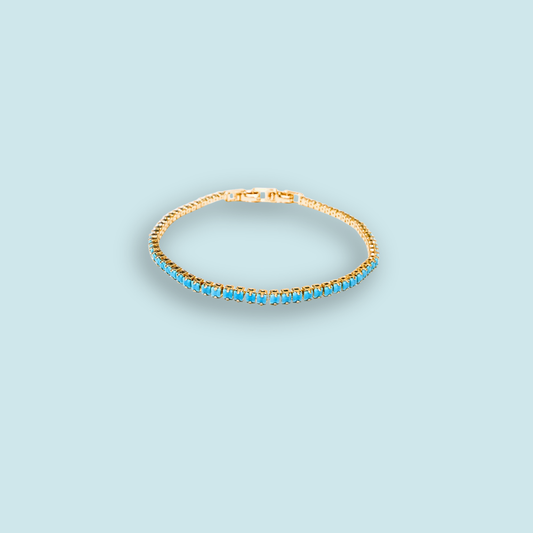 Turqueza Tenis Bracelet