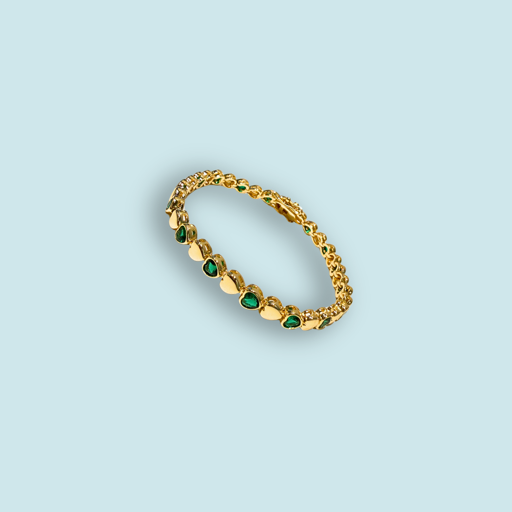 Small Hearts Bracelet (more colors available)